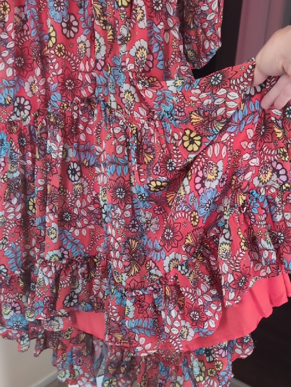 Free People Cassis chiffon Maxi Dress - Picture 2 of 6